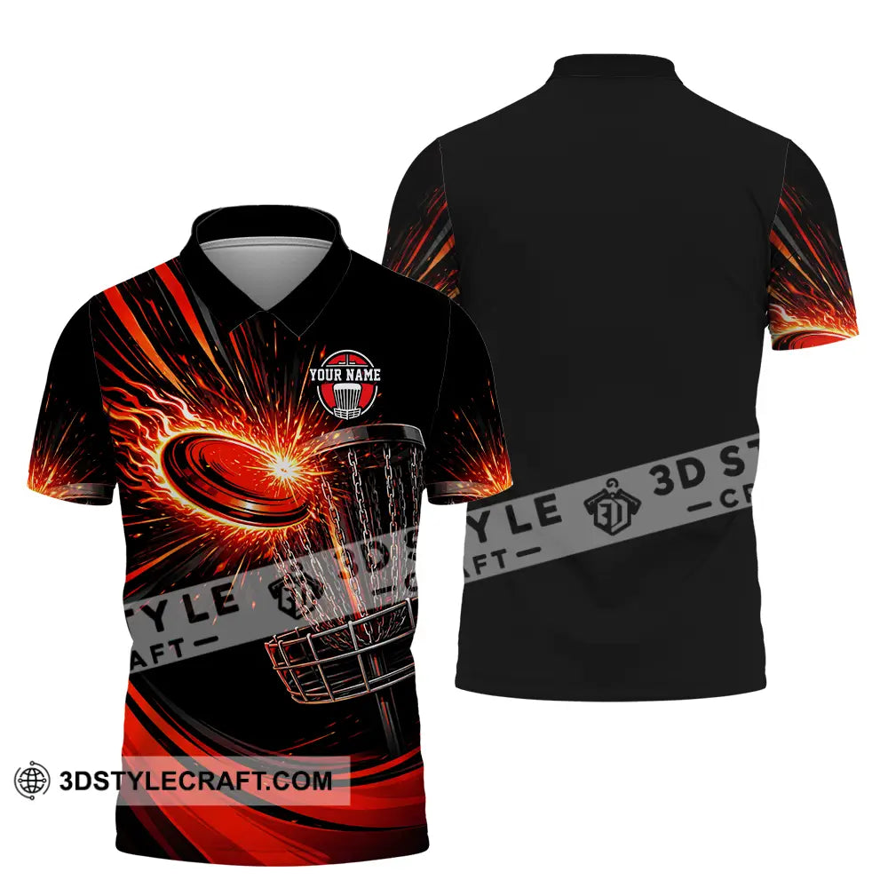 Unisex Shirt - Custom Disc Golf 3D Shirt Polo Shirt / S T-shirt