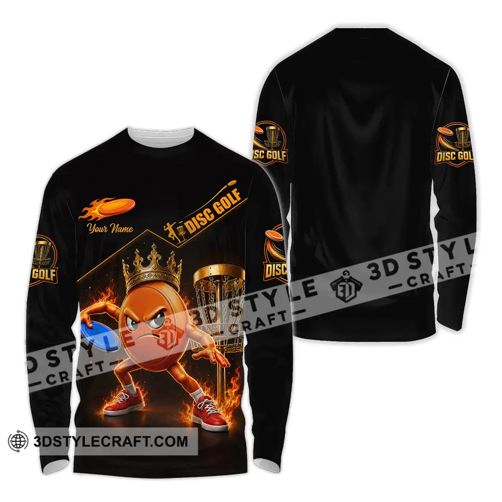 Unisex Shirt - Custom Disc Golf Shirt - Long Sleeve Shirt / S - T-shirt