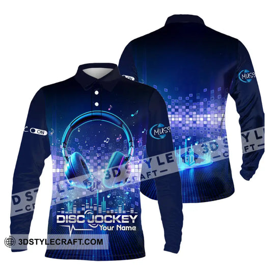 Unisex Shirt - Custom Disc Jockey 3D Shirt style option 4
