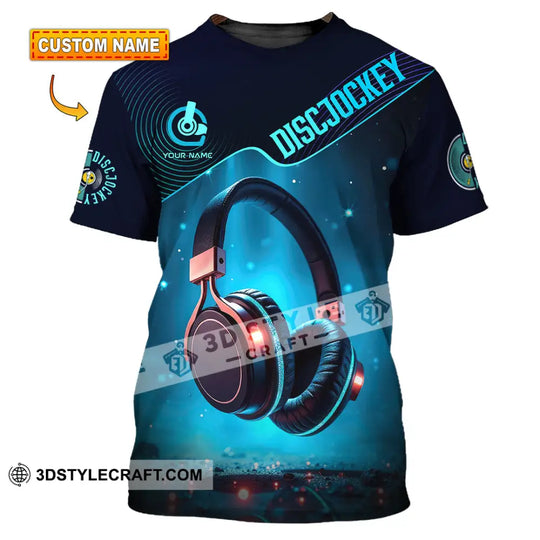 Unisex Shirt - Custom Disc Jockey 3D Shirt style option 1