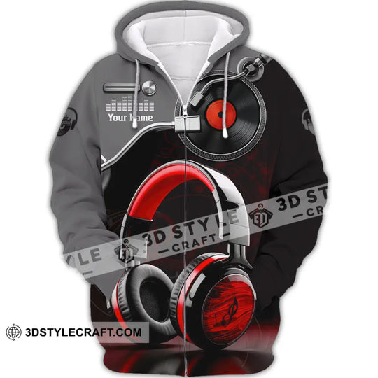 Unisex Shirt - Custom Disc Jockey 3D Shirt style option 2
