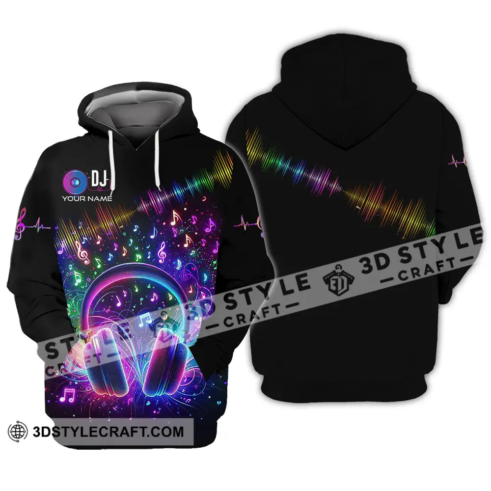 Unisex Shirt - Custom Disc Jockey DJ Shirt Hoodie / S T-shirt