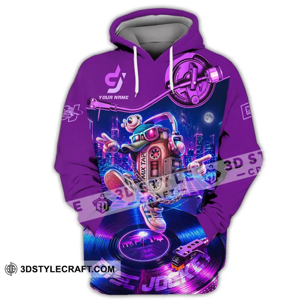 Unisex Shirt - Custom Disc Jockey Shirt - Hoodie / S - T-shirt