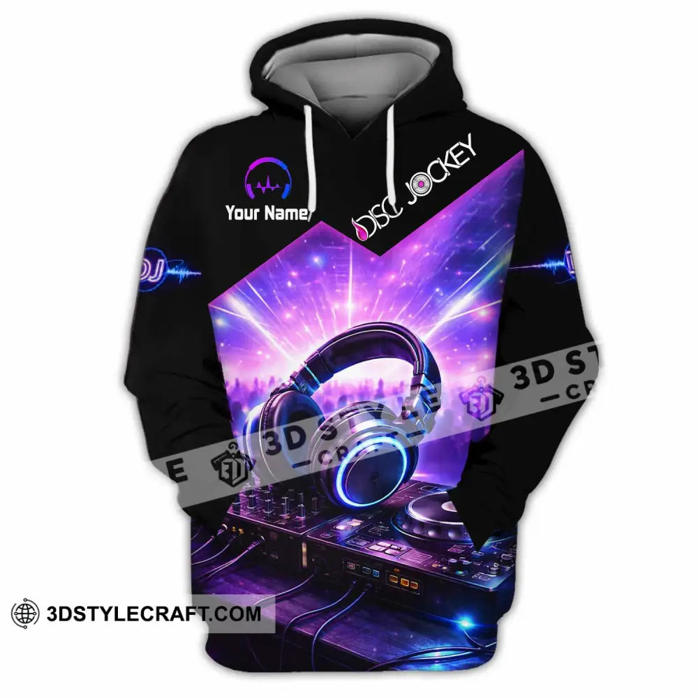 Unisex Shirt - Custom Disc Jockey Shirt - Hoodie / S - T-shirt