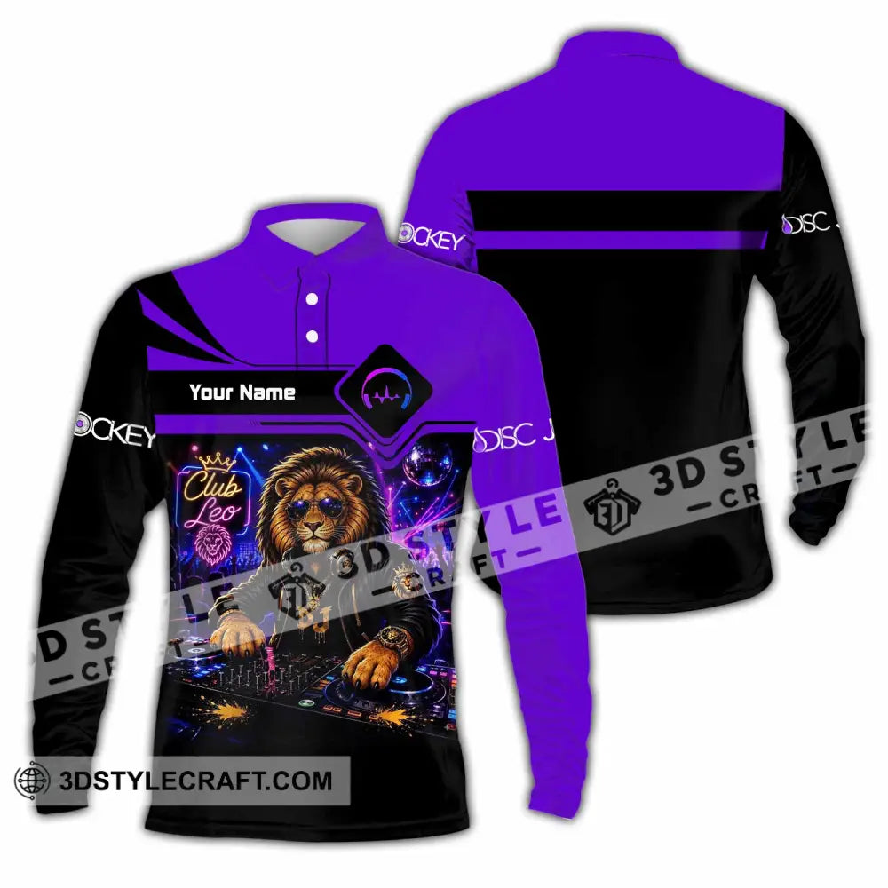 Unisex Shirt - Custom Disc Jockey Shirt - Long Sleeve Polo / S - T-shirt