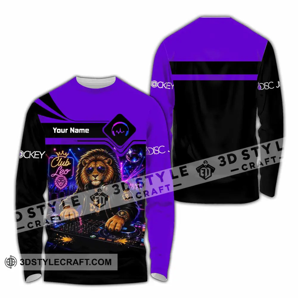 Unisex Shirt - Custom Disc Jockey Shirt - Long Sleeve Shirt / S - T-shirt