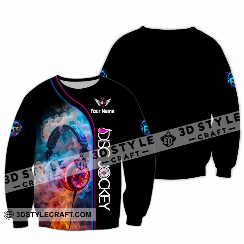Unisex Shirt - Custom Disc Jockey Shirt - Long Sleeve / S - T-shirt