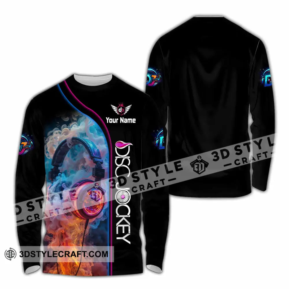 Unisex Shirt - Custom Disc Jockey Shirt - Long Sleeve Shirt / S - T-shirt