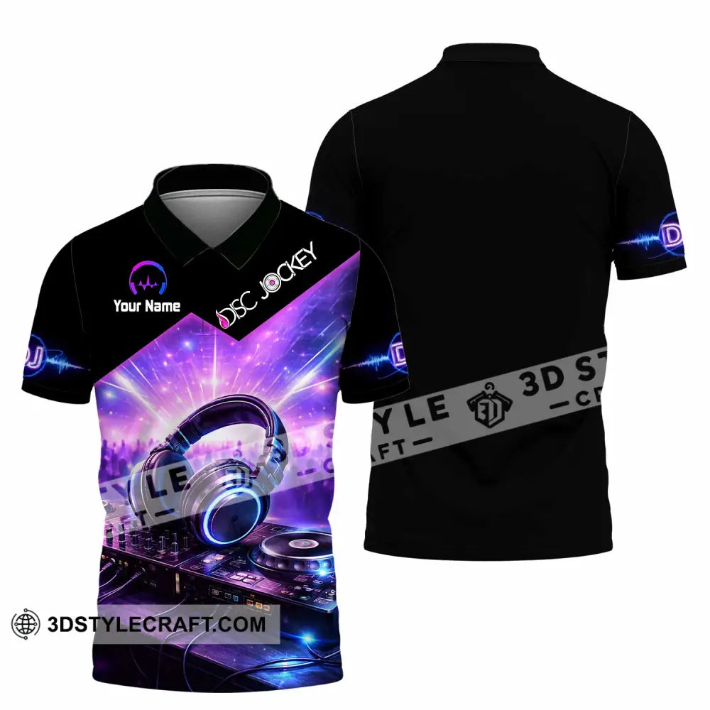 Unisex Shirt - Custom Disc Jockey Shirt - Polo Shirt / S - T-shirt