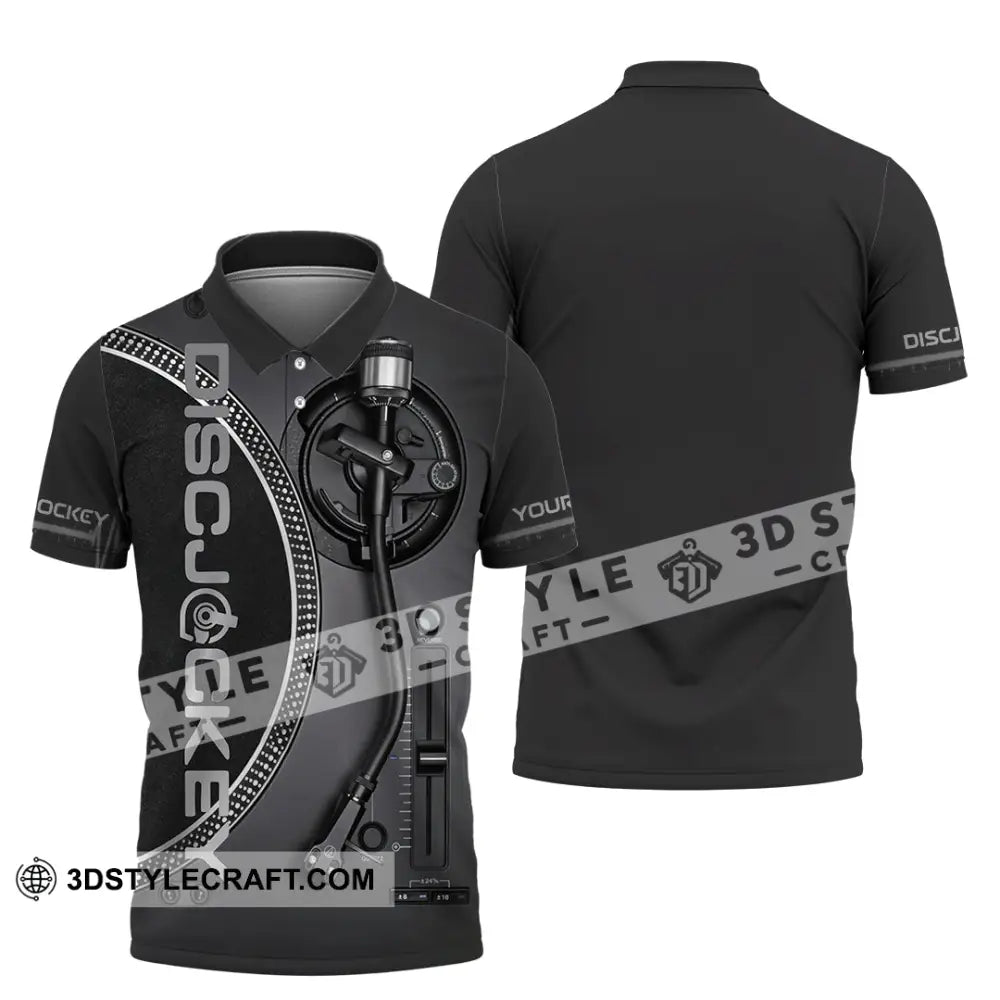 Unisex Shirt - Custom Disc Jockey Shirt - Polo Shirt / S - T-shirt