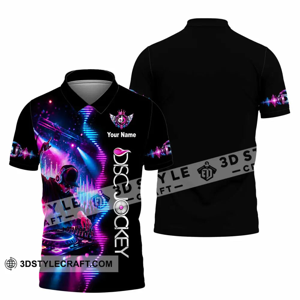 Unisex Shirt - Custom Disc Jockey Shirt - Polo Shirt / S - T-shirt