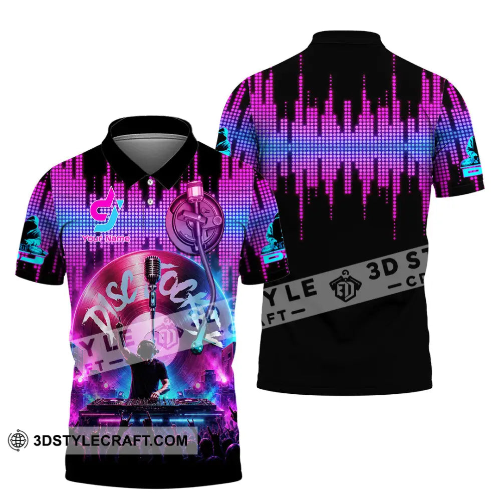Unisex Shirt - Custom Disc Jockey Shirt - Polo Shirt / S - T-shirt