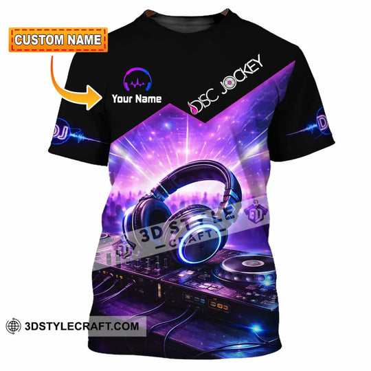 Unisex Shirt - Custom Disc Jockey Shirt style option 2