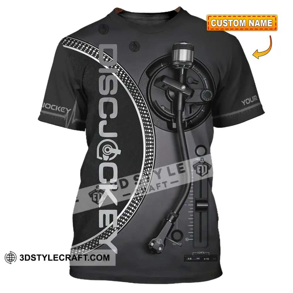 Unisex Shirt - Custom Disc Jockey Shirt - T-shirt