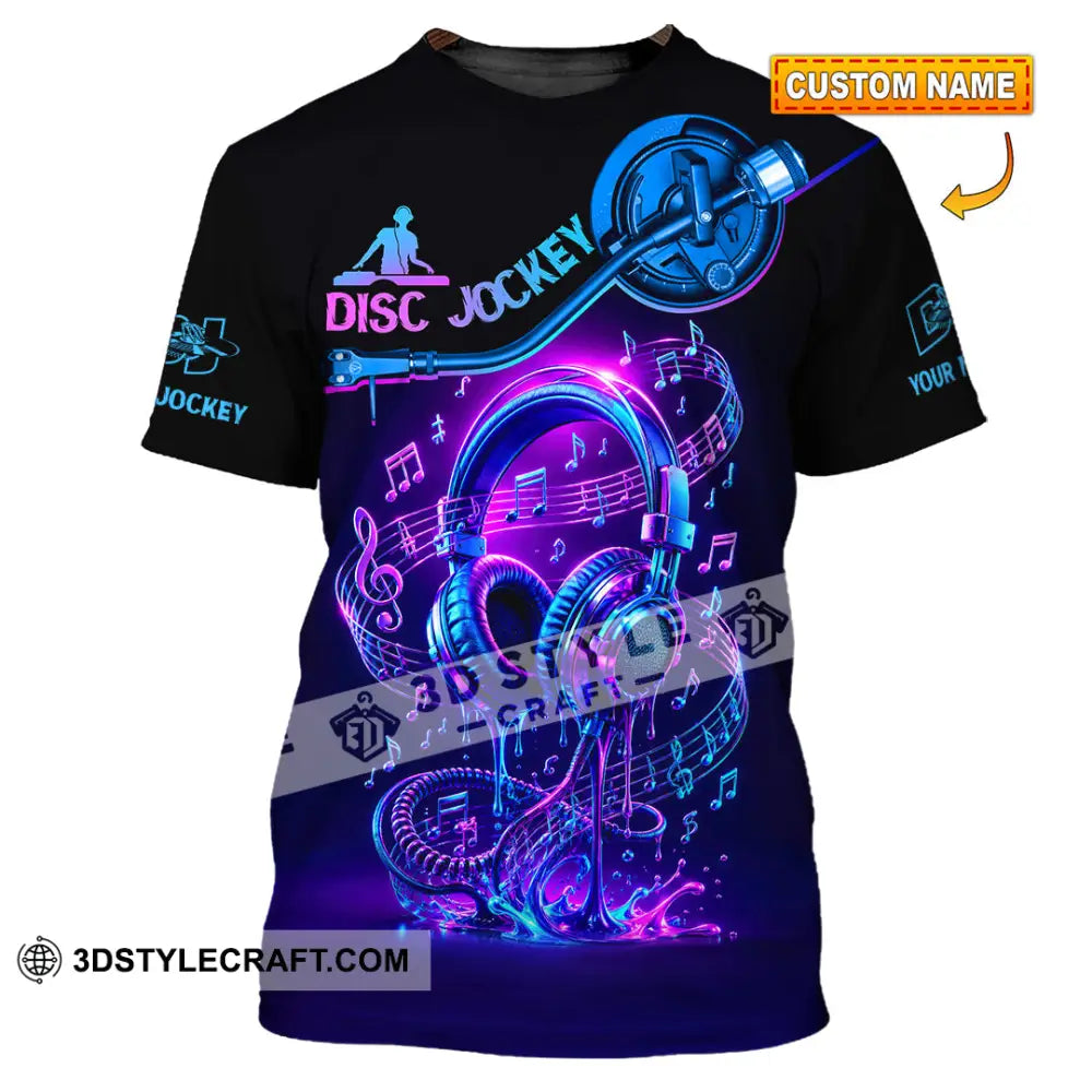 Unisex Shirt - Custom Disc Jockey Shirt - T-shirt