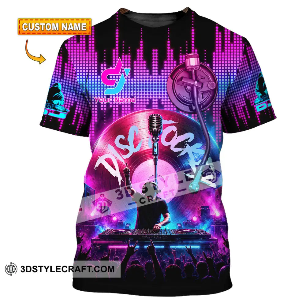 Unisex Shirt - Custom Disc Jockey Shirt - T-shirt