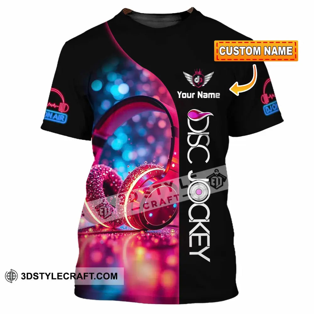 Unisex Shirt - Custom Disc Jockey Shirt - T-shirt
