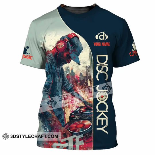 Unisex Shirt - Custom Disc Jockey Shirt style option 4