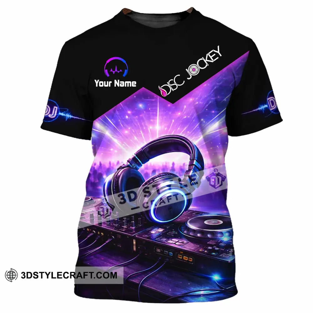 Unisex Shirt - Custom Disc Jockey Shirt - T-Shirt / S - T-shirt