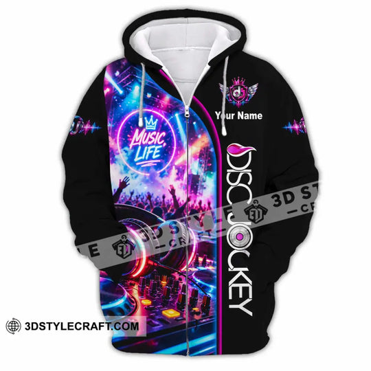 Unisex Shirt - Custom Disc Jockey Shirt style option 4