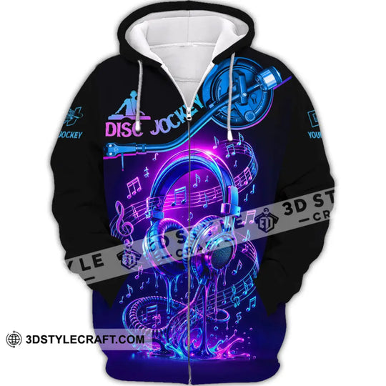 Unisex Shirt - Custom Disc Jockey Shirt style option 3