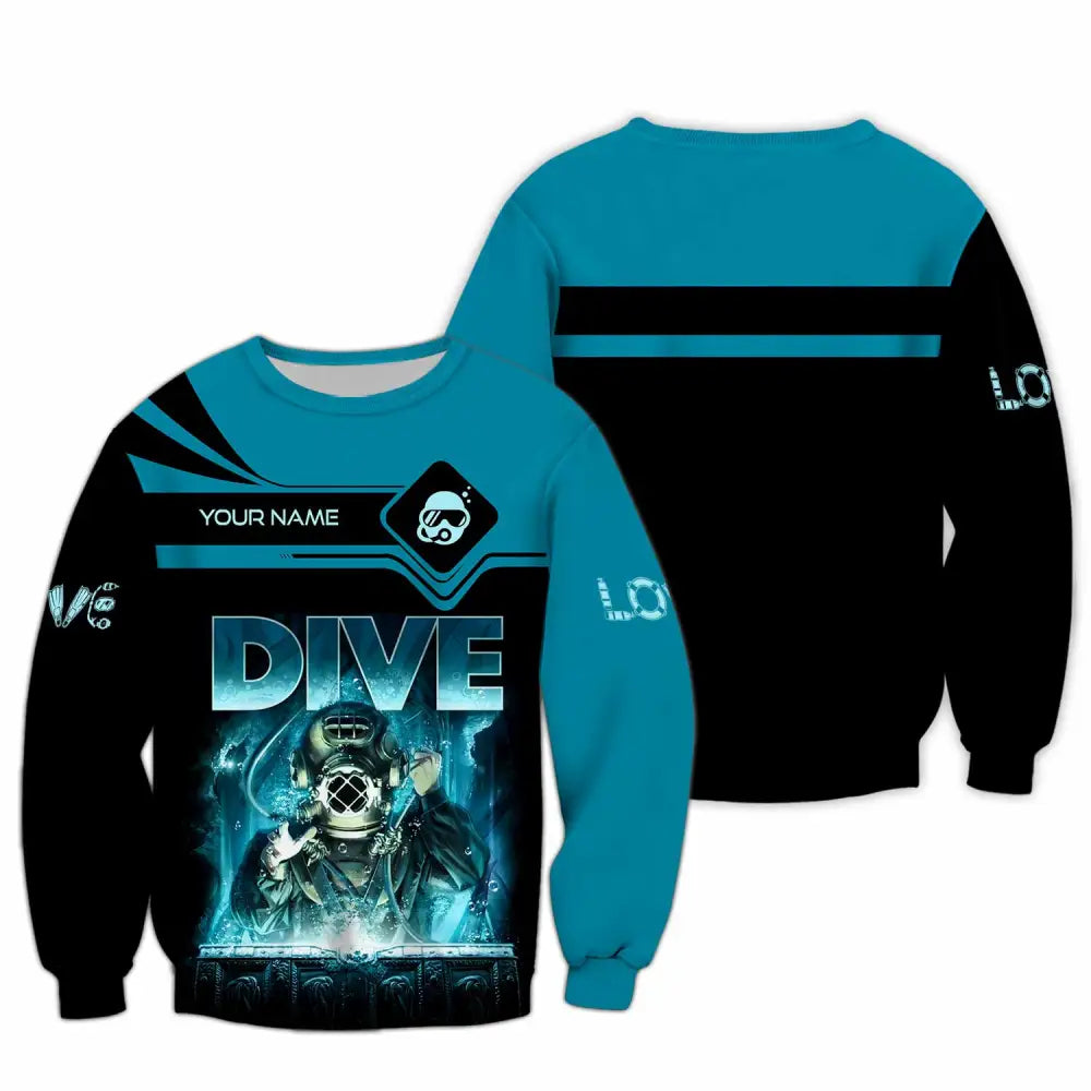 Unisex Shirt - Custom Dive Lover Sport Shirt Long Sleeve / S T-shirt