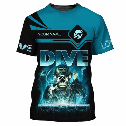 Unisex Shirt - Custom Dive Lover Sport Shirt T-Shirt / S T-shirt