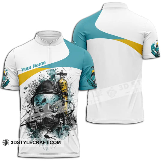 Unisex Shirt - Custom Diving Shirt style option 2