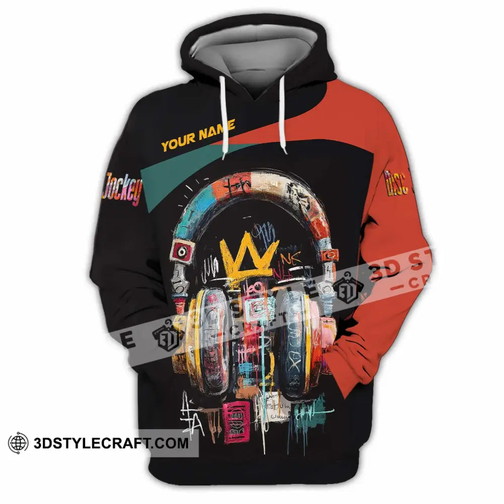 Unisex Shirt - Custom DJ 3D Shirt Hoodie / S T-shirt