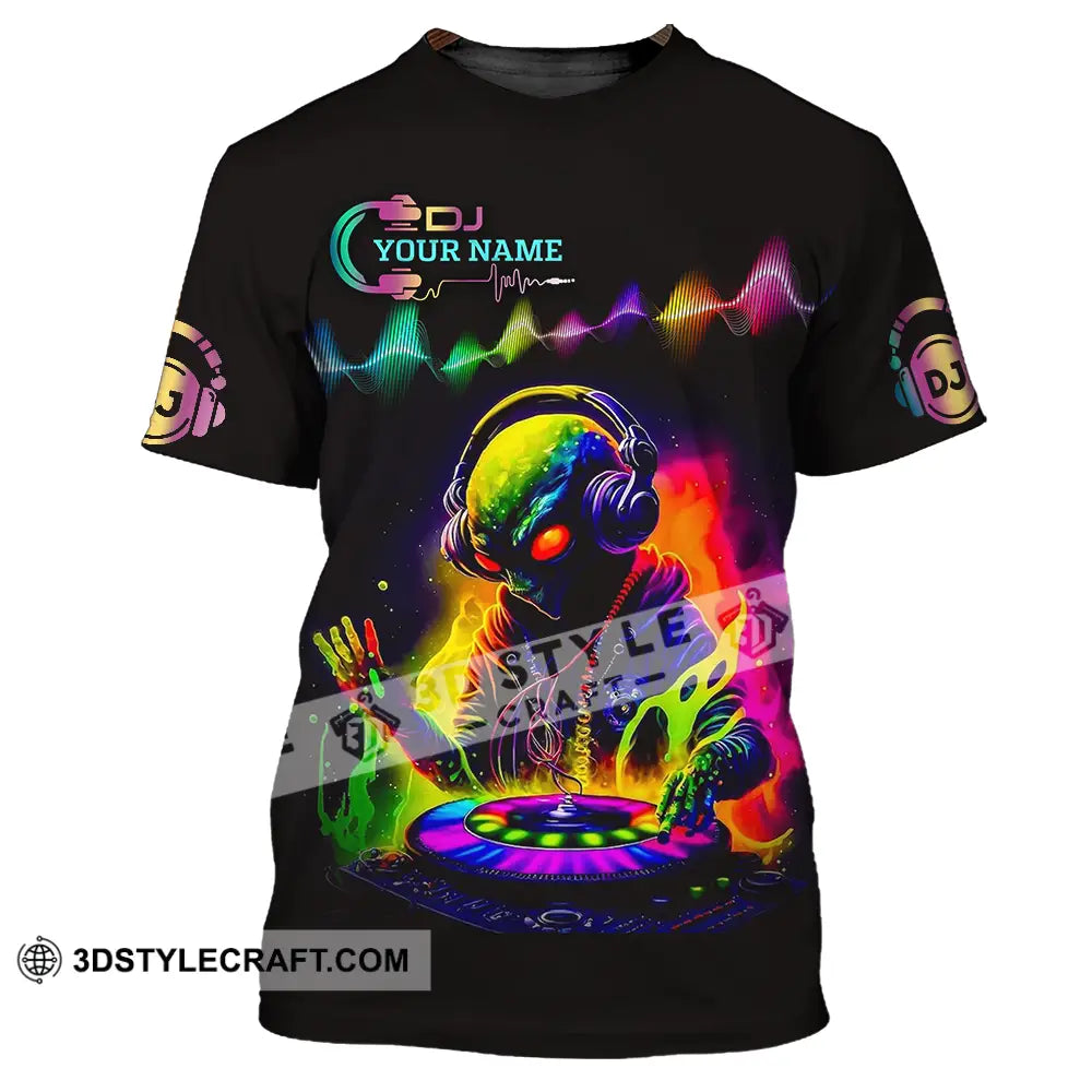 Unisex Shirt - Custom DJ 3D Shirt T-Shirt / S T-shirt