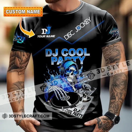 Unisex Shirt - Custom DJ Cool Party 3D Shirt T-shirt