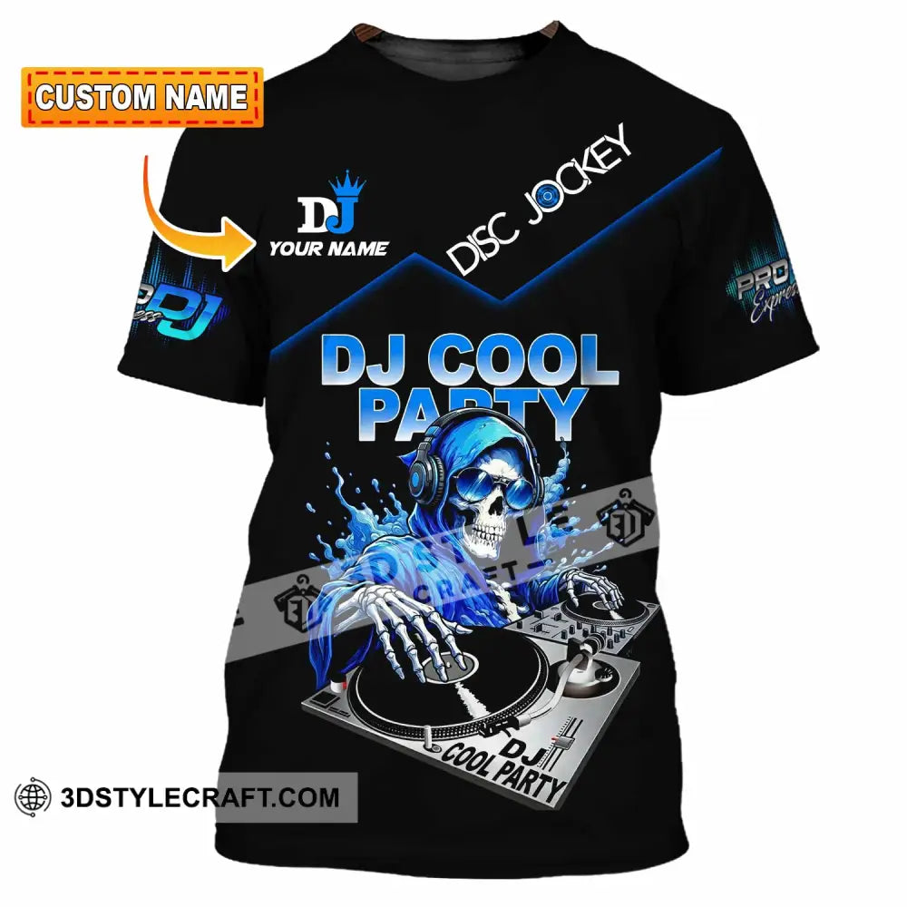 Unisex Shirt - Custom DJ Cool Party 3D Shirt T-shirt
