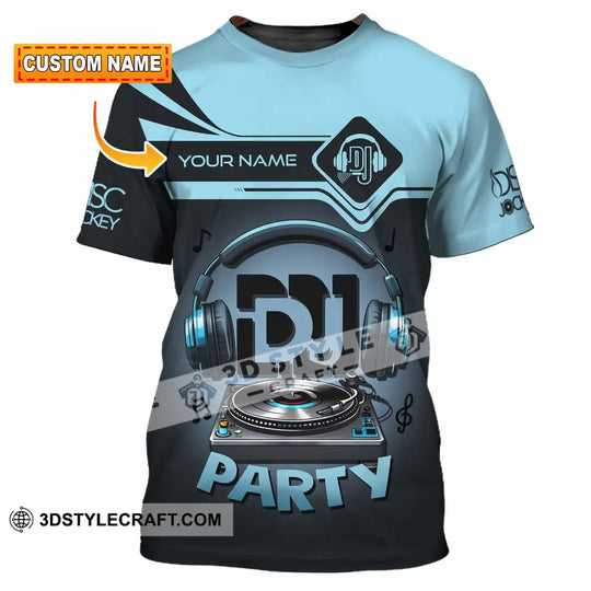Unisex Shirt - Custom DJ Party Shirt style option 1