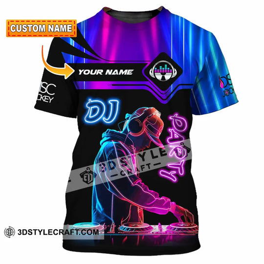 Unisex Shirt - Custom DJ Party Shirt style option 1