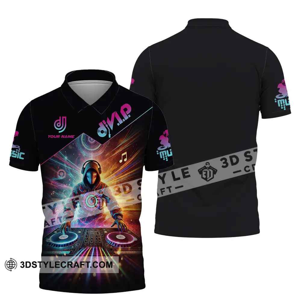 Unisex Shirt - Custom DJ VIP Music 3D Shirt Polo Shirt / S T-shirt