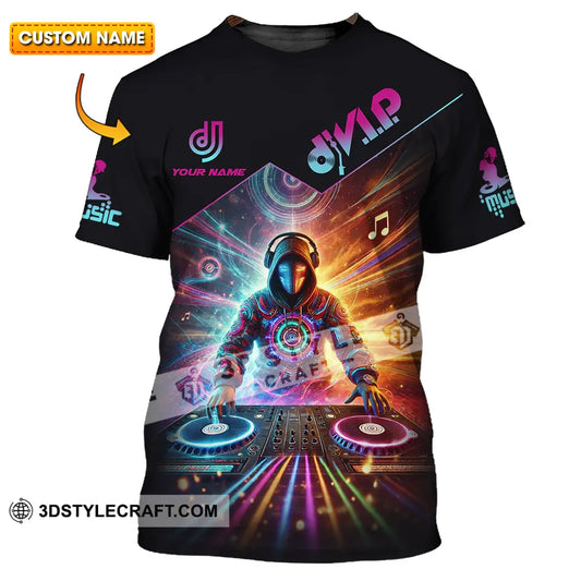 Unisex Shirt - Custom DJ VIP Music 3D Shirt T-shirt