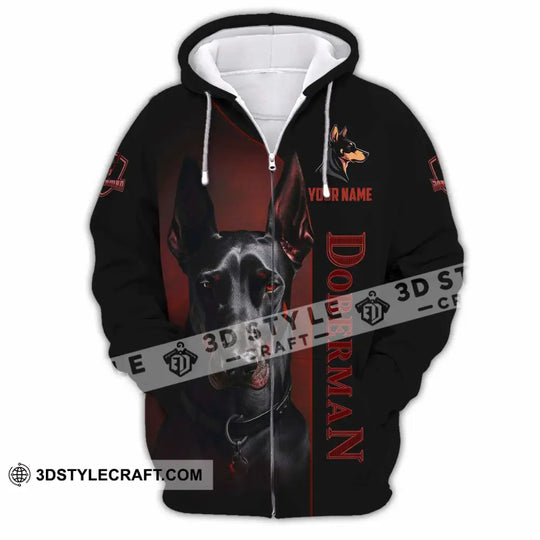 Unisex Shirt - Custom Dobermann Dog Shirt style option 3
