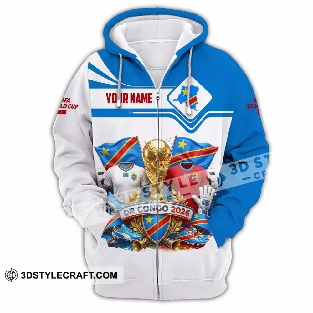 Unisex Shirt - Custom Dr Cong World Cup 2026 Shirt - Zipper Hoodie / S - T-shirt