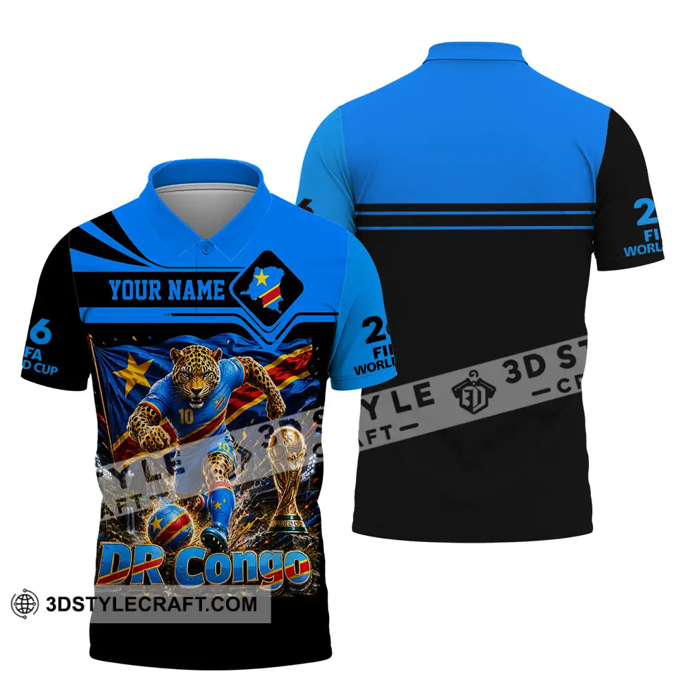 Unisex Shirt - Custom Dr Congo World Cup 2026 Shirt - Polo Shirt / S - T-shirt