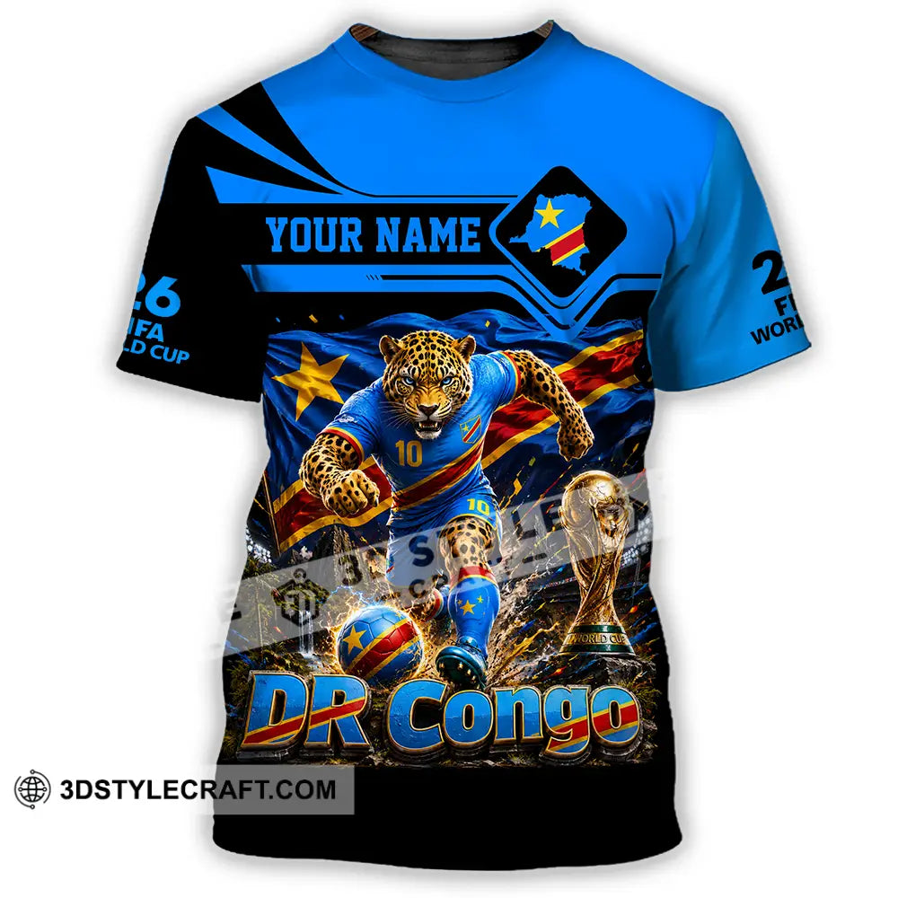 Unisex Shirt - Custom Dr Congo World Cup 2026 Shirt - T-Shirt / S - T-shirt