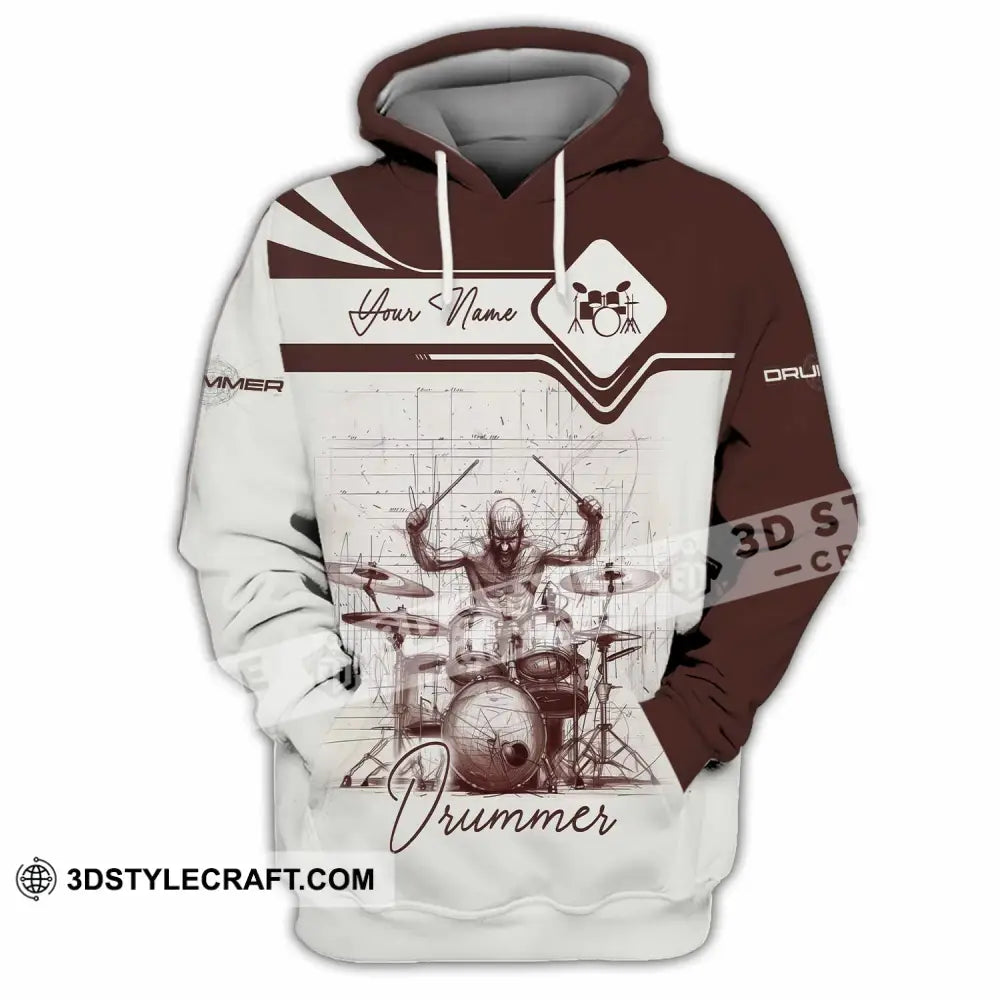 Unisex Shirt - Custom Drummer Shirt - Hoodie / S - T-shirt