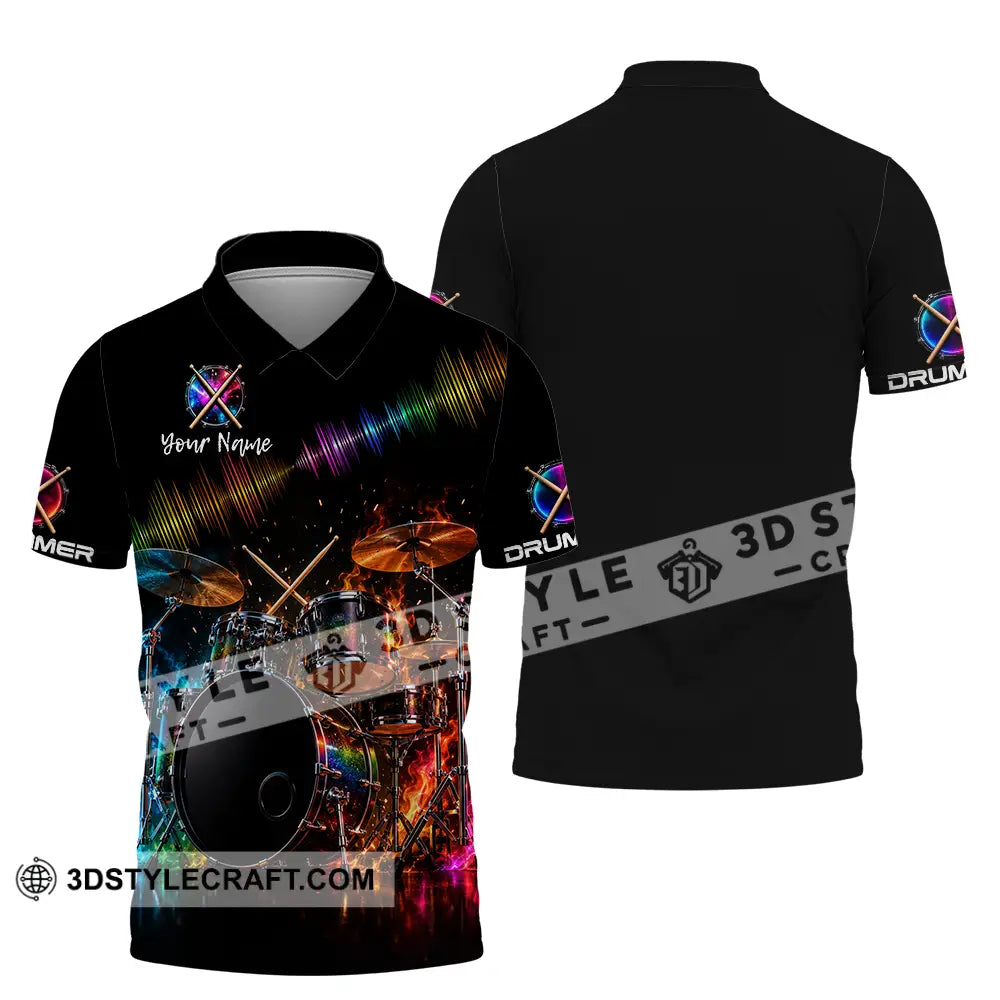 Unisex Shirt - Custom Drummer Shirt - Polo Shirt / S - T-shirt