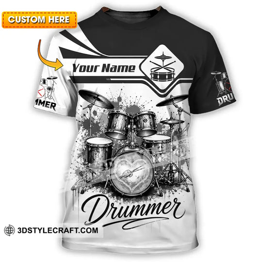 Unisex Shirt - Custom Drummer Shirt style option 1