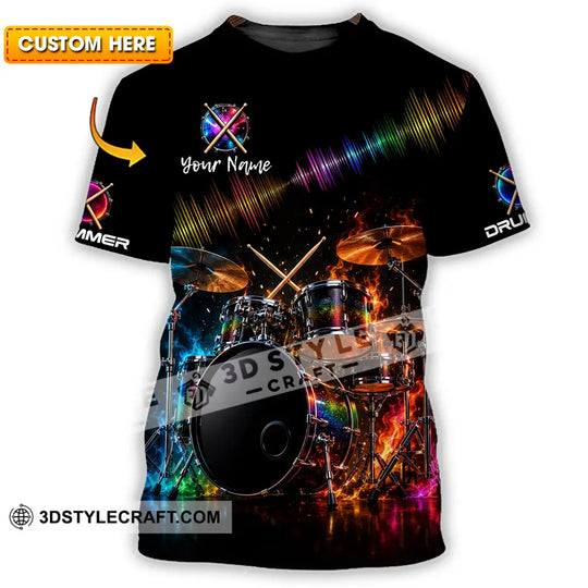 Unisex Shirt - Custom Drummer Shirt style option 1