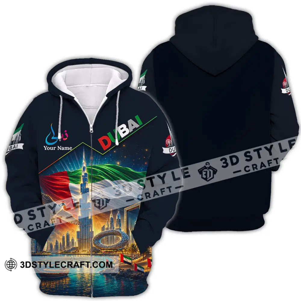 Unisex Shirt - Custom Dubai Shirt - Zipper Hoodie / S - T-shirt