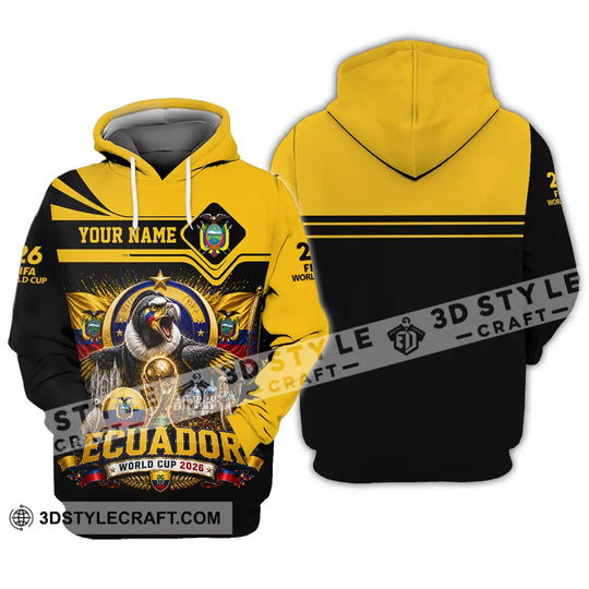 Unisex Shirt - Custom Ecuador World Cup 2026 Shirt style option 3