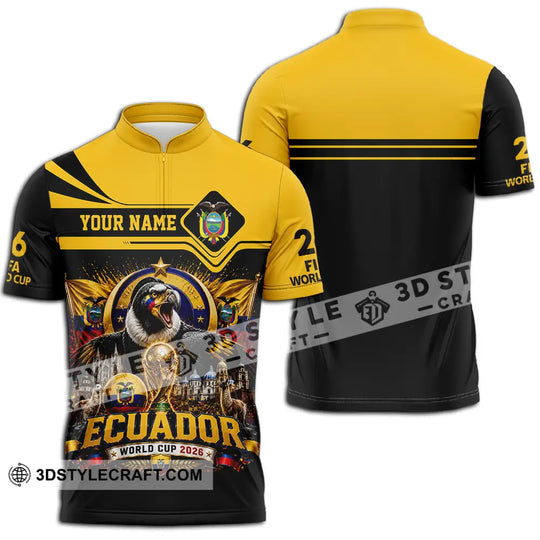 Unisex Shirt - Custom Ecuador World Cup 2026 Shirt style option 2