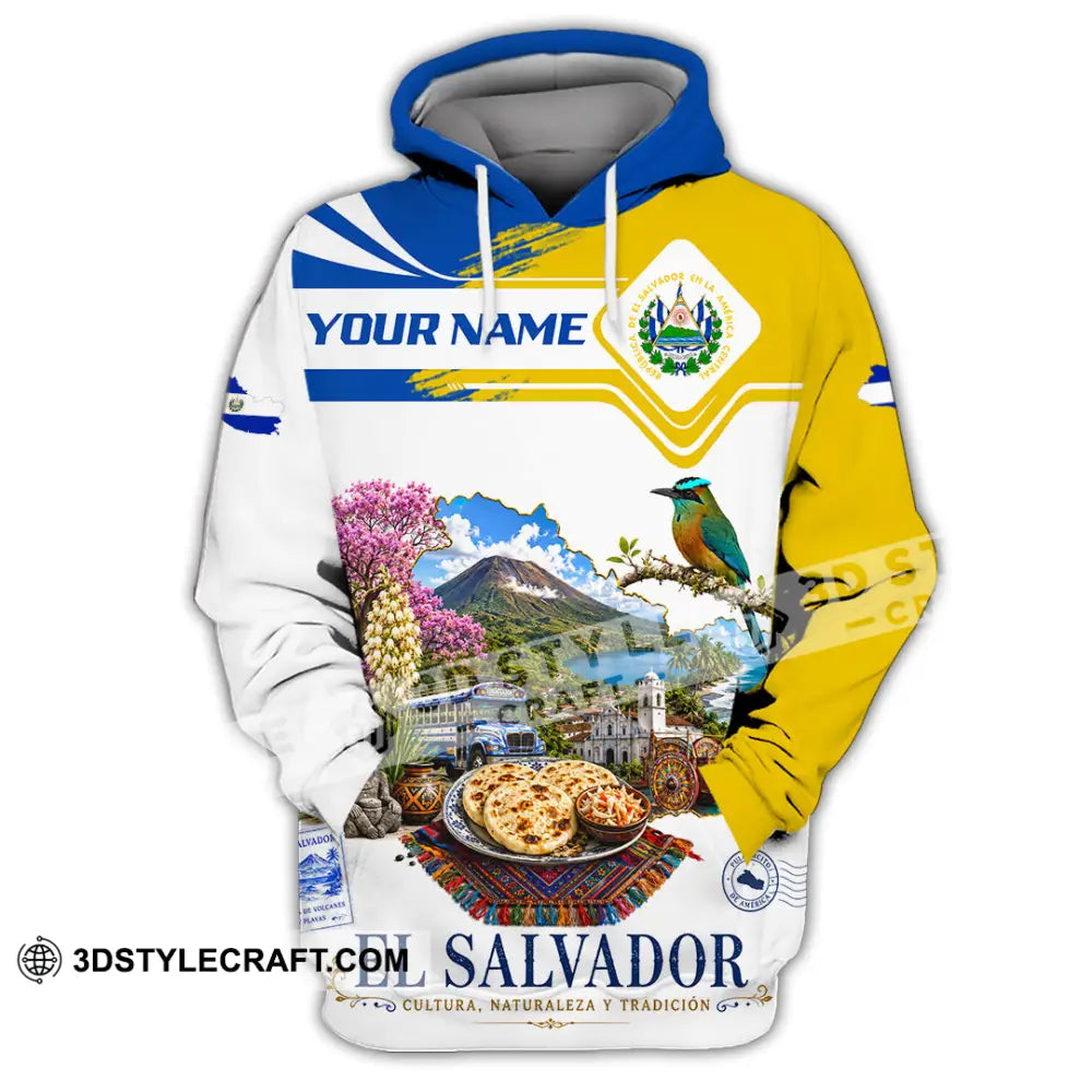 Unisex Shirt - Custom El Salvador Shirt - Hoodie / S - T-shirt