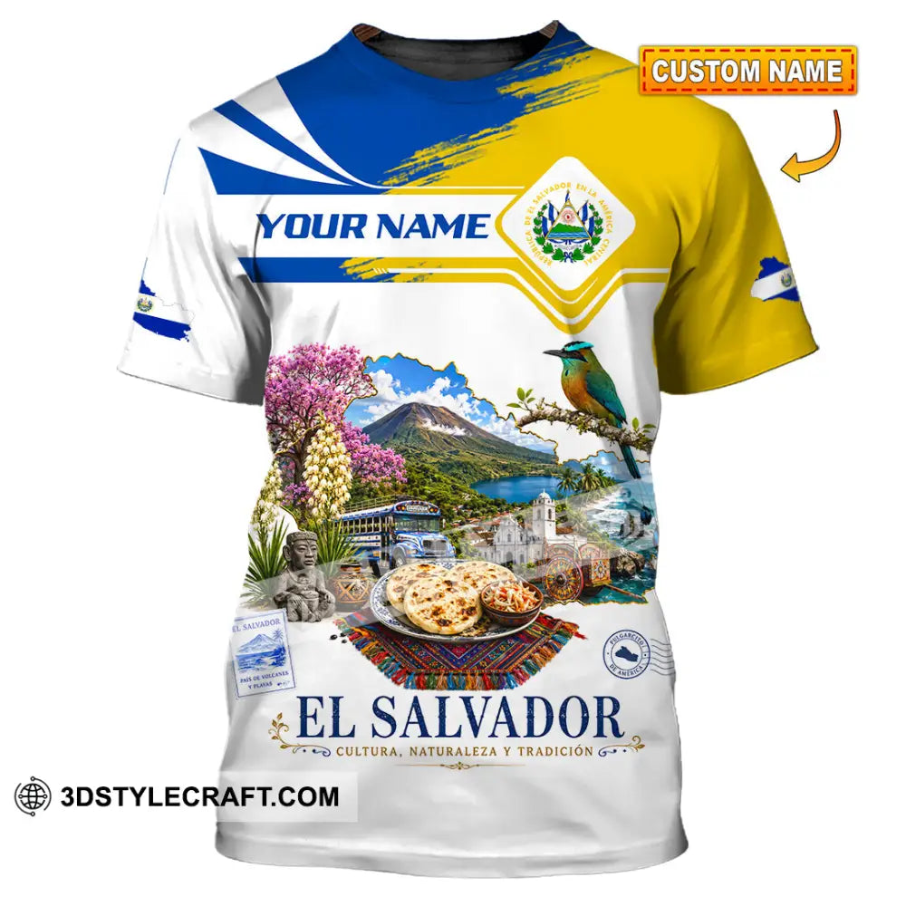 Unisex Shirt - Custom El Salvador Shirt - T-shirt