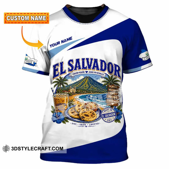 Unisex Shirt - Custom El Salvador Shirt style option 1